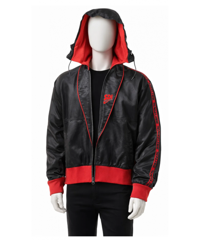 BLOUSON EN SATIN DE BOXE ANGLAISE SDI