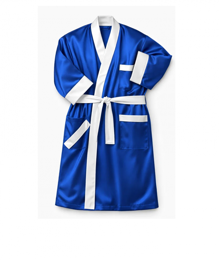 PEIGNOIR DE BOXE SATIN WALTER