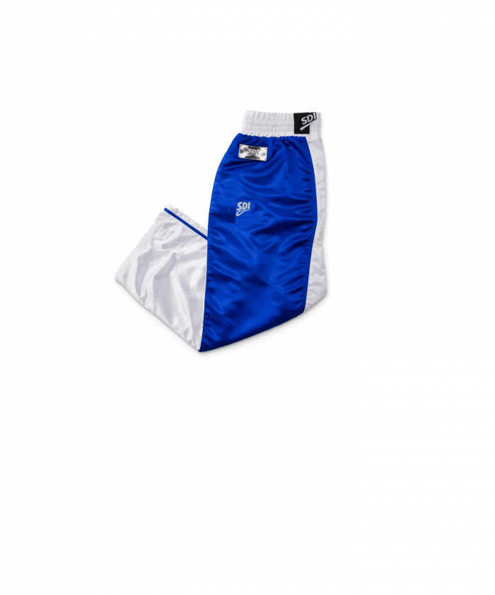 PANTALON FULL SDI - BICOLORE  BLEU ET BLANC-  SDI - TAILLE  S