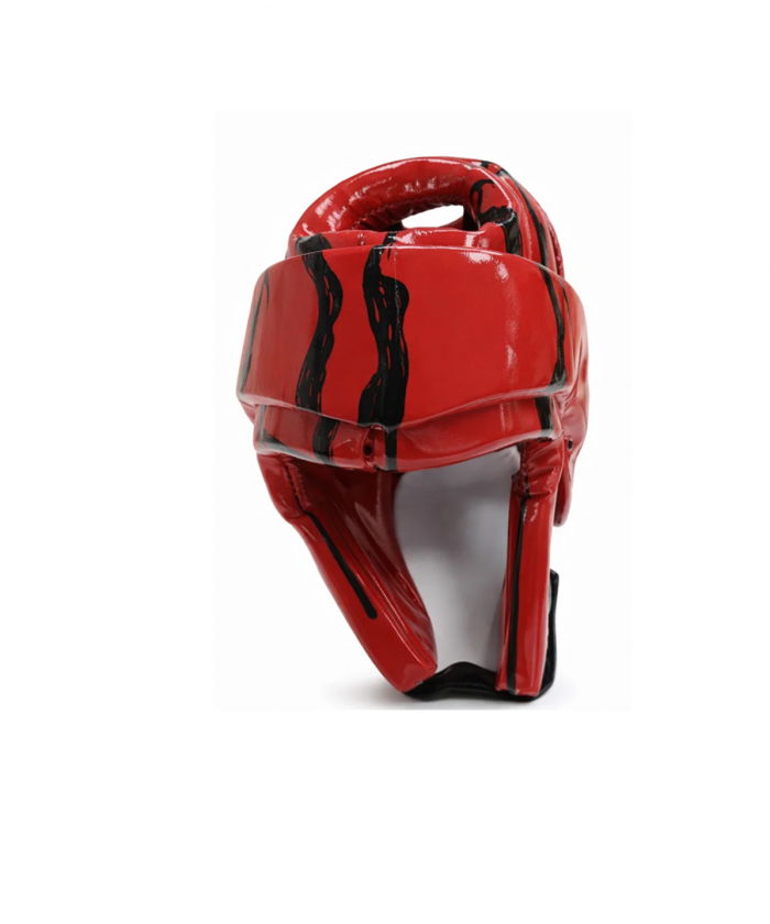 CASQUE DE TAEKWONDO ROUGE TAILLE L