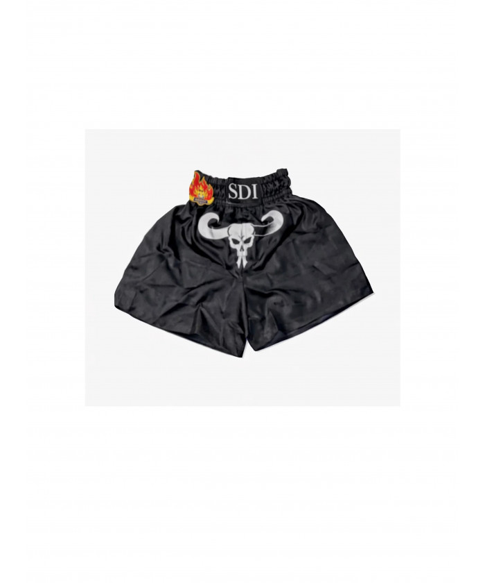 SHORT BOXE THAI SDI HORNS - NOIR GRIS