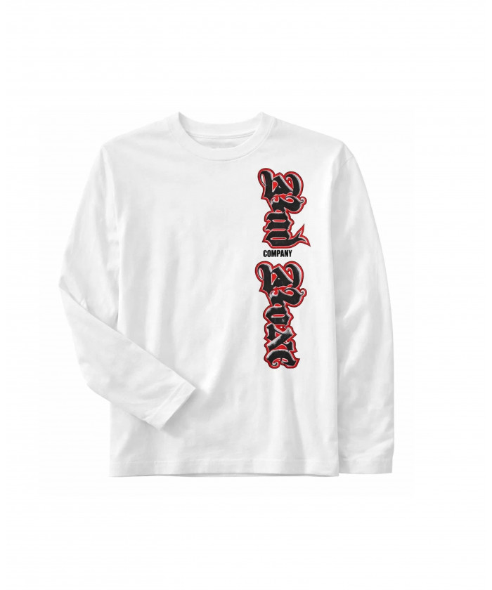 T-SHIRT BAD BOXE BLANC