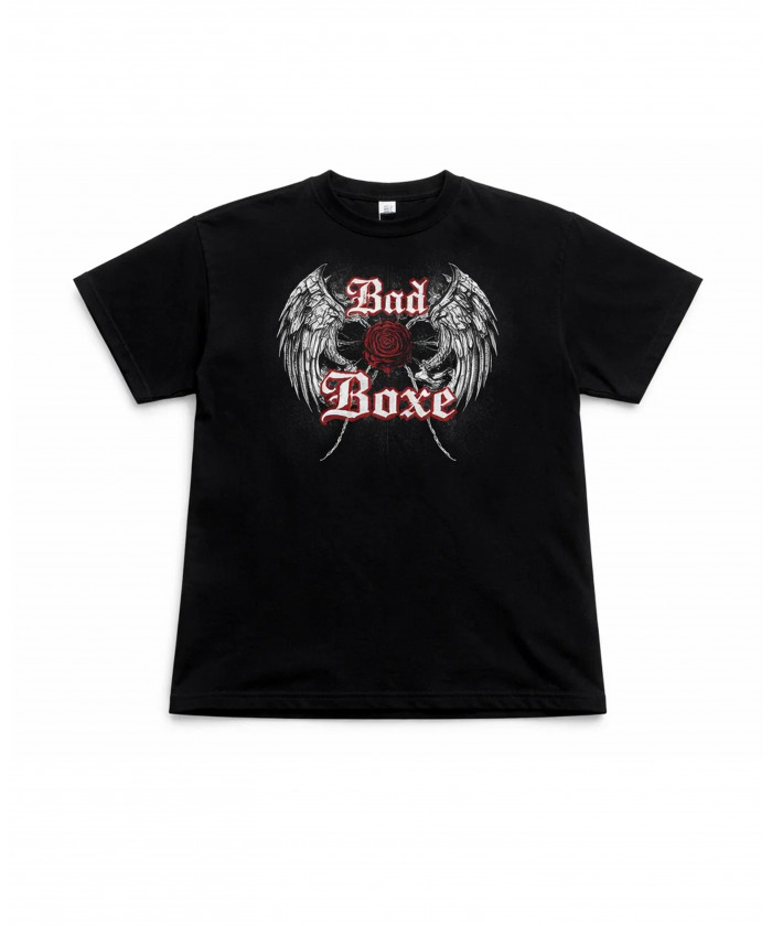 T-SHIRT BAD BOXE NOIR