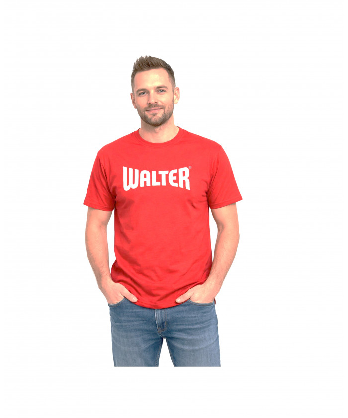T-SHIRT WALTER - ROUGE