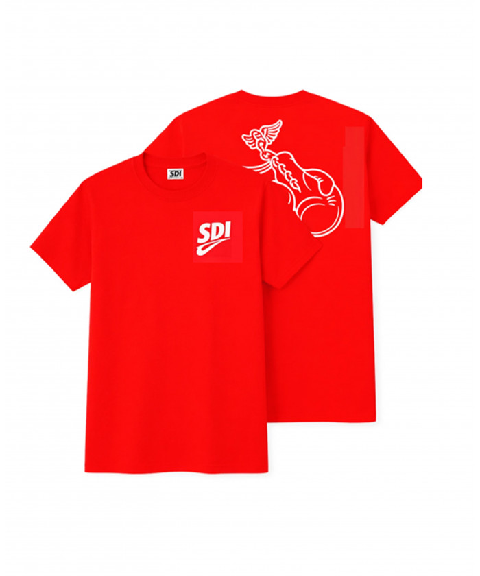 T-SHIRT SDI - ROUGE
