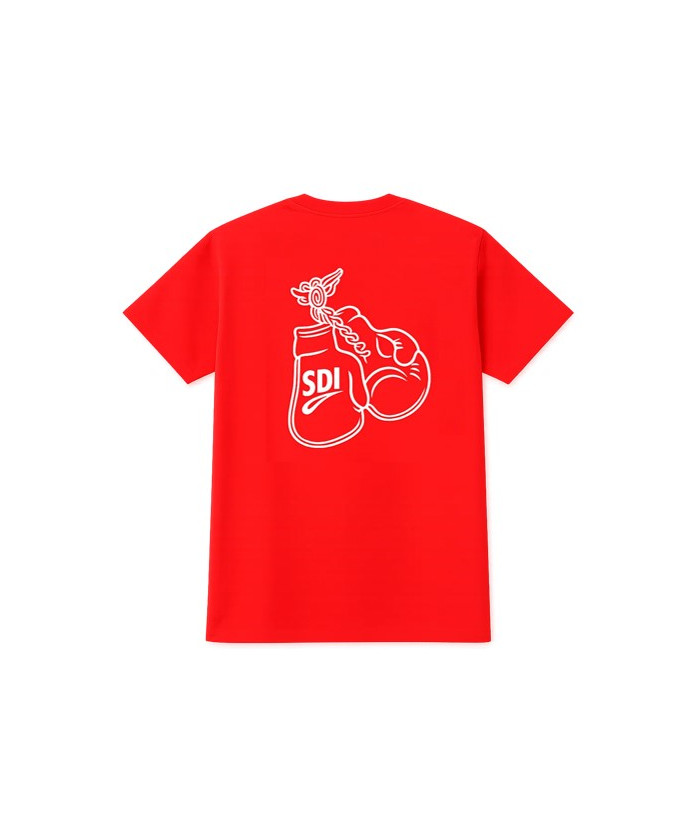 T-SHIRT SDI - ROUGE