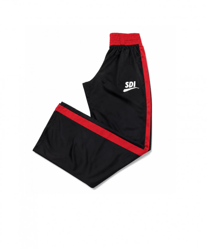 PANTALON FULL SDI NOIR ET ROUGE