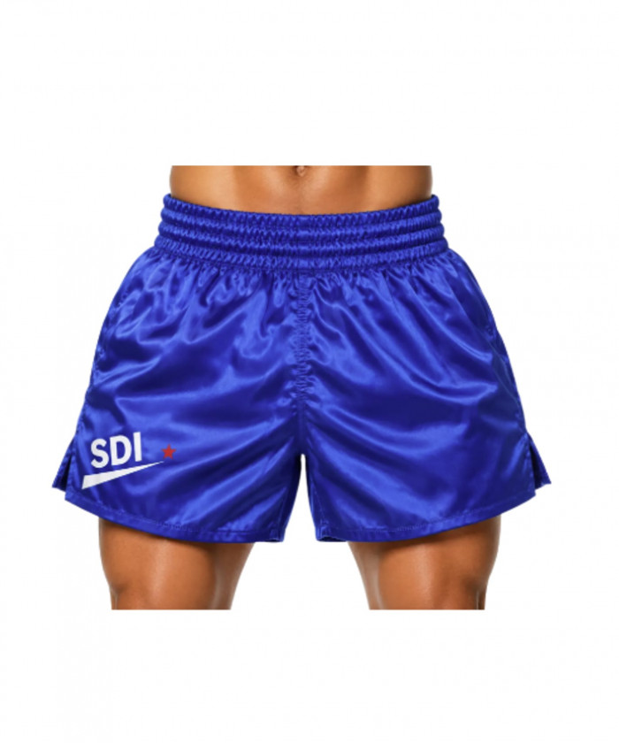SHORT BOXE THAI SDI - BLEU