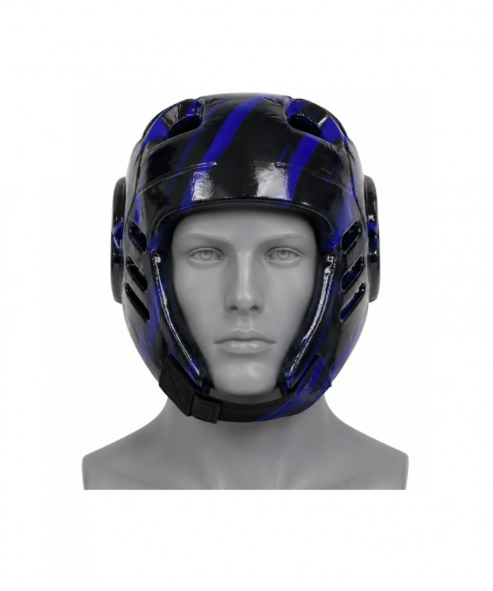 CASQUE DE TAEKWONDO -  NOIR BLEU - TAILLE M