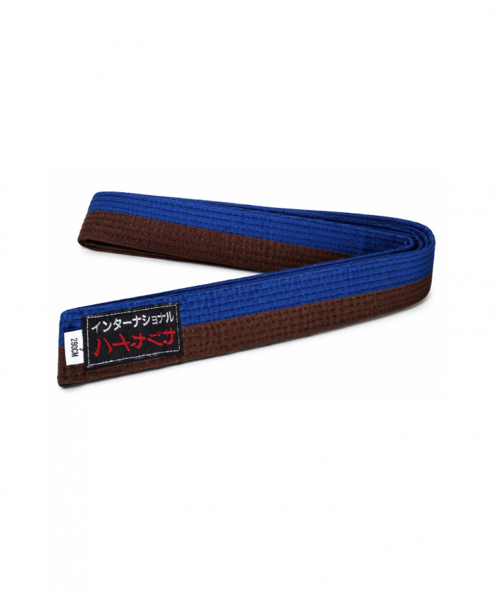 CEINTURE JUDO EPAISSE BICOLORE