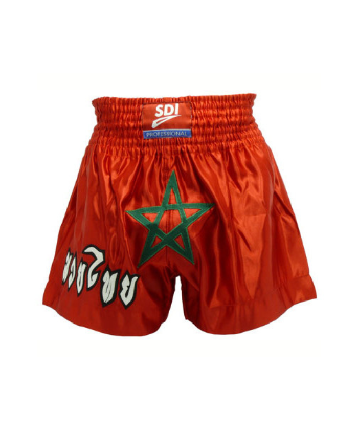 SHORT DE BOXE THAÏ MAROC SDI