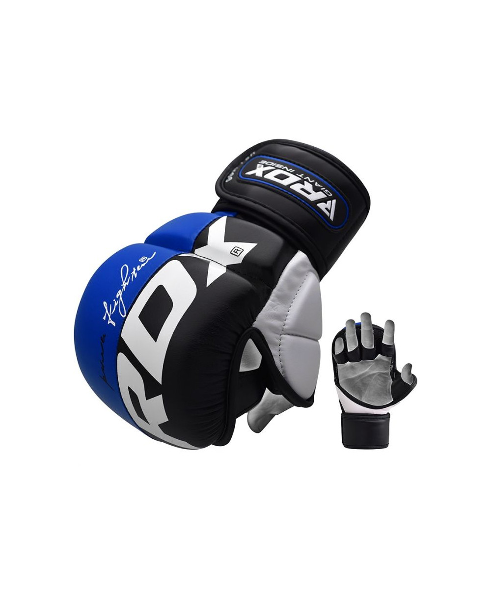 GANT DE MMA T6 BLEU RDX